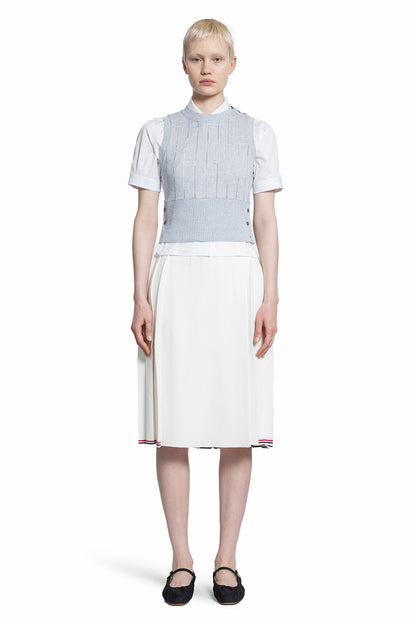 THOM BROWNE WOMAN GREY TOPS