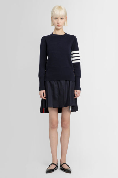 THOM BROWNE WOMAN BLUE KNITWEAR