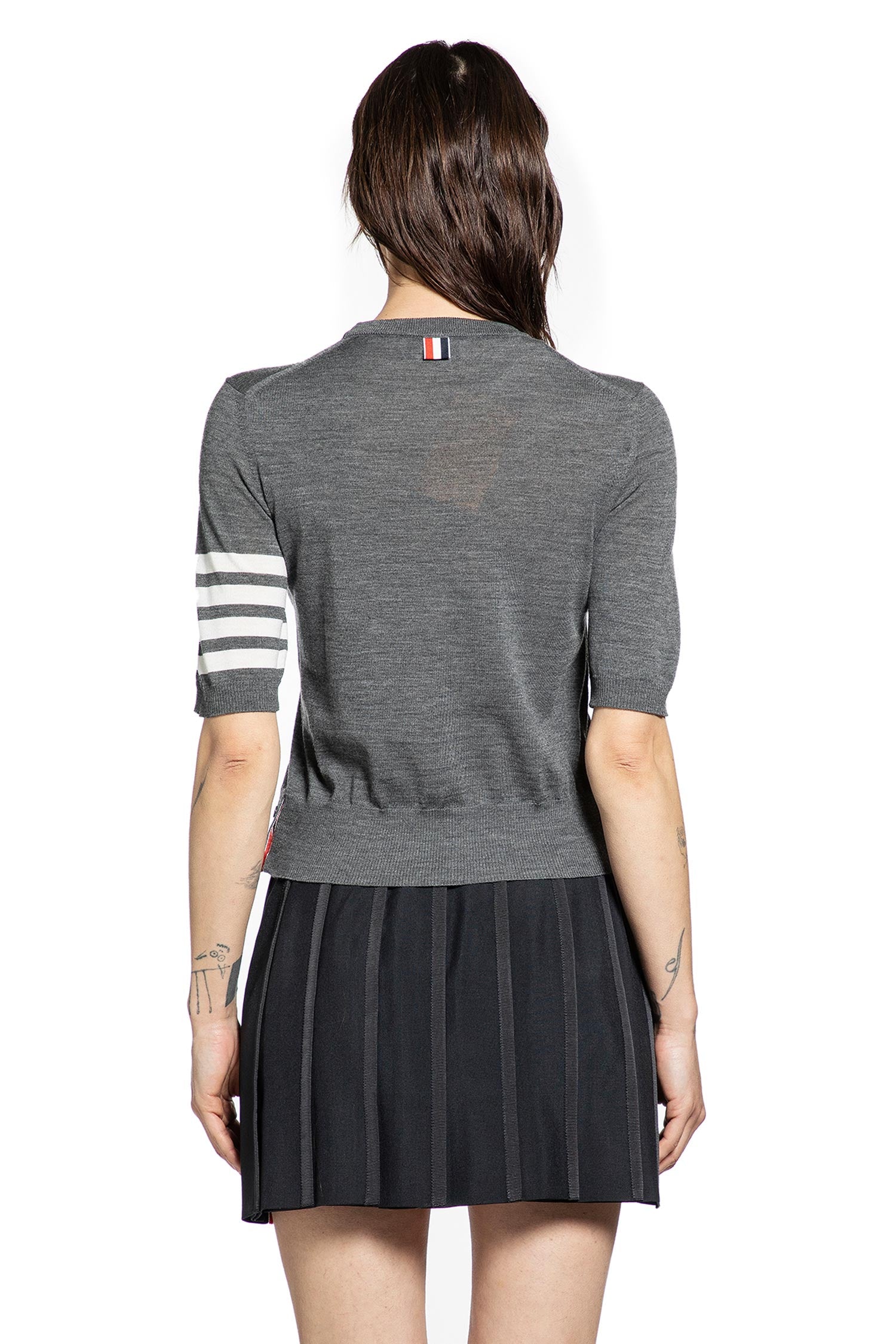 Fine Merino Wool 4-Bar Tee