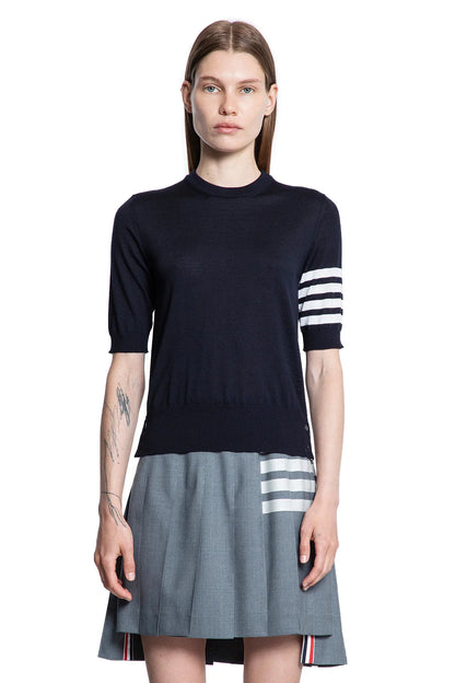 THOM BROWNE WOMAN BLUE TOPS - Antonioli.eu