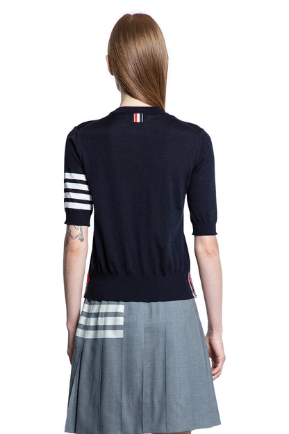 THOM BROWNE WOMAN BLUE TOPS - Antonioli.eu