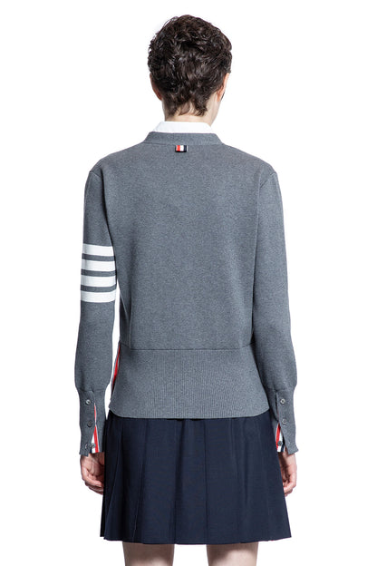 THOM BROWNE WOMAN GREY KNITWEAR