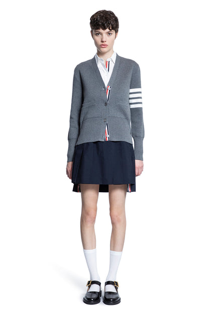 THOM BROWNE WOMAN GREY KNITWEAR