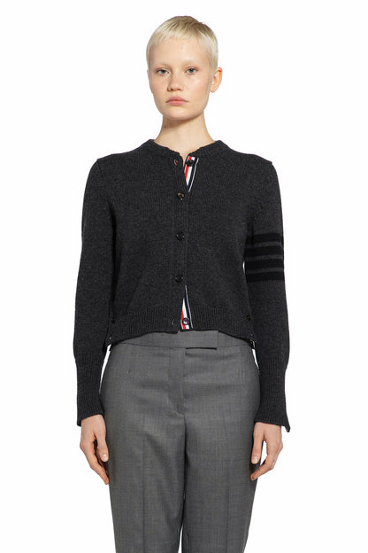 THOM BROWNE WOMAN GREY KNITWEAR