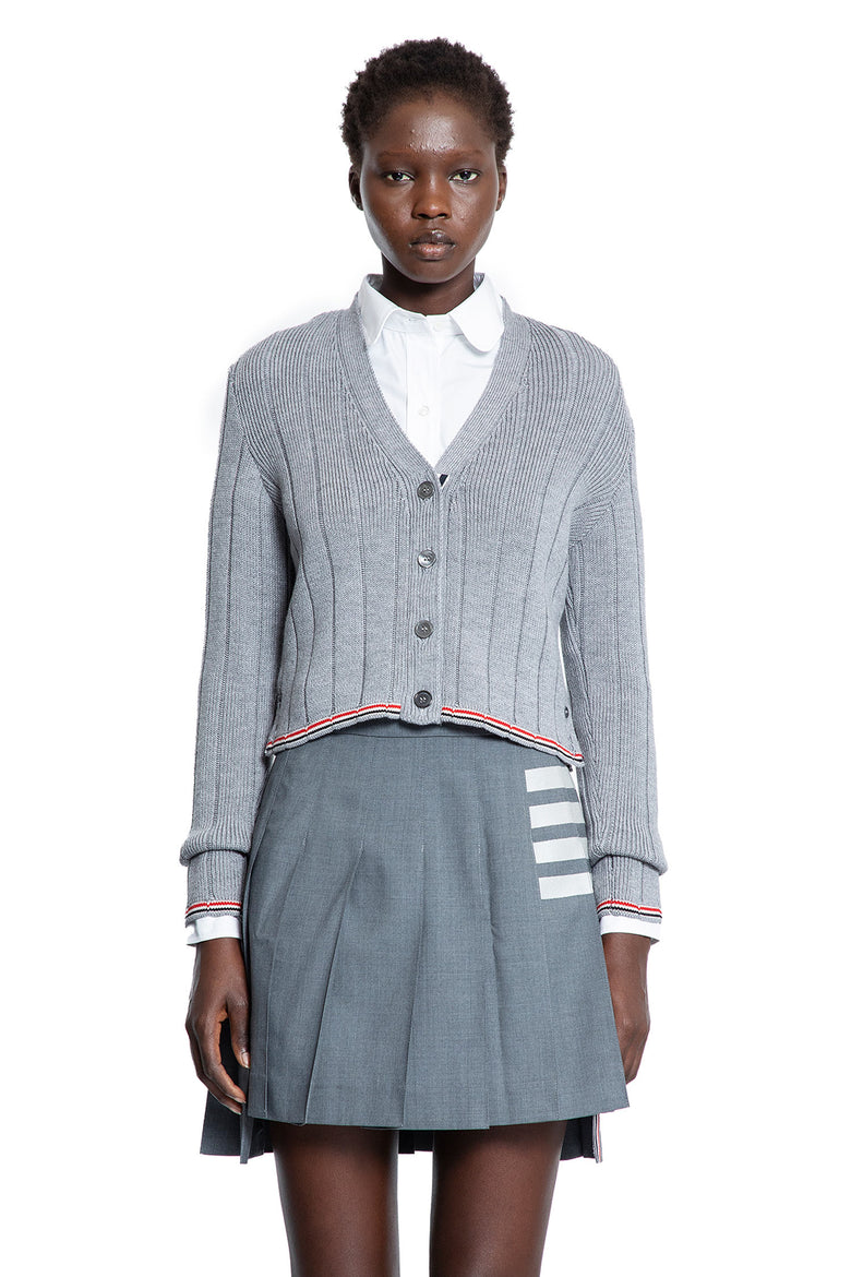 Ladder Full Neede Rib Stitch Cardigan
