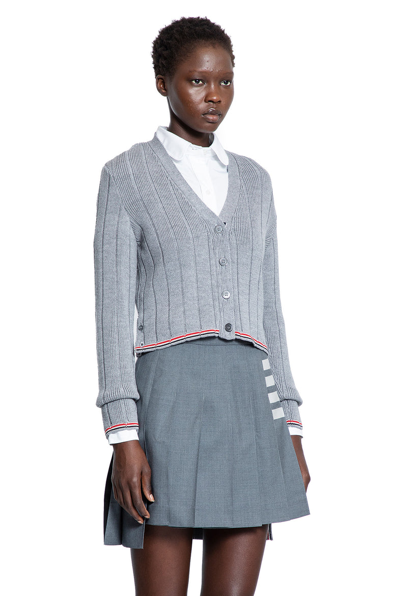 Ladder Full Neede Rib Stitch Cardigan