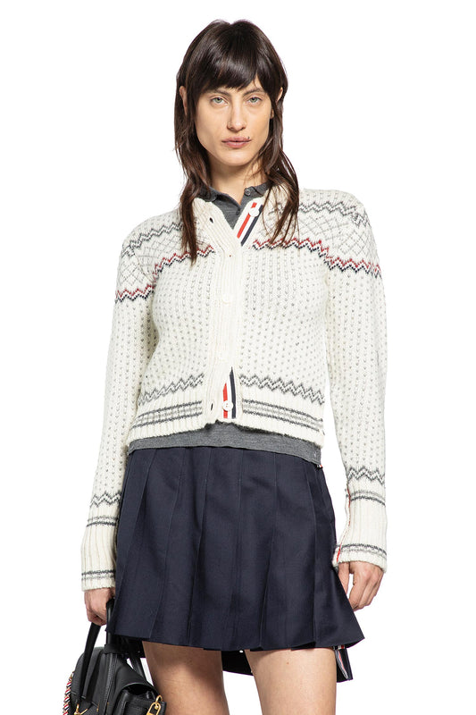 Fairisle Jersey Float Cardigan in Donegal