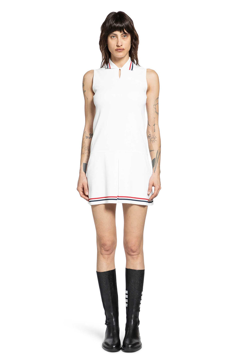 Full Needle Tennis Polo Mini Dress