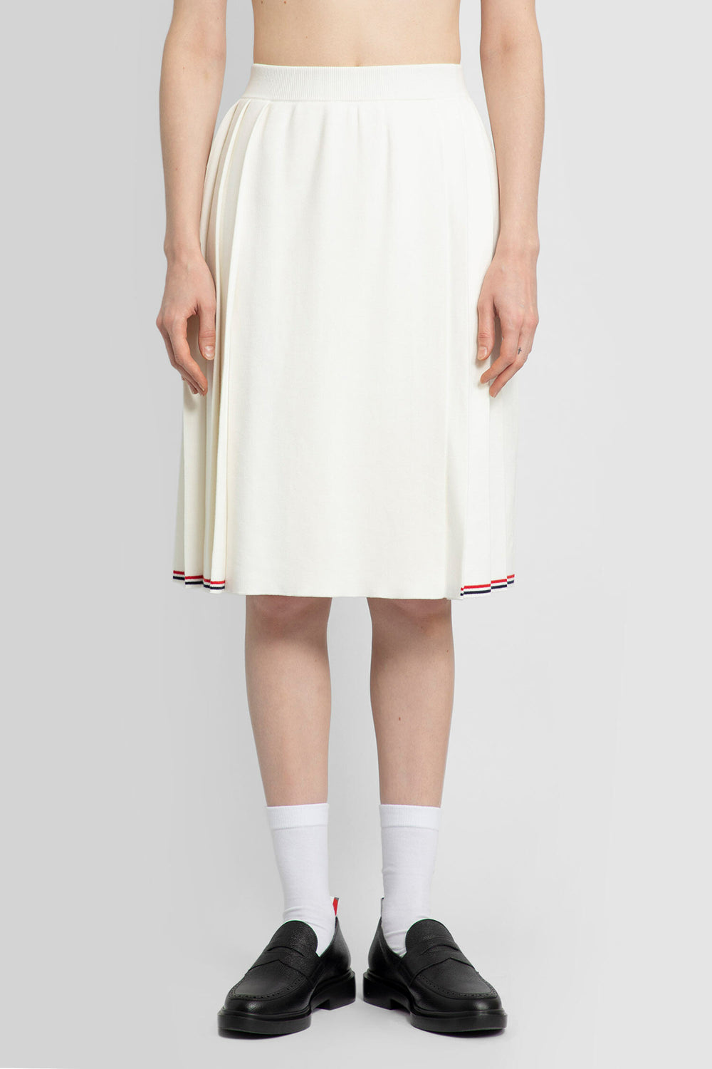 THOM BROWNE WOMAN WHITE SKIRTS