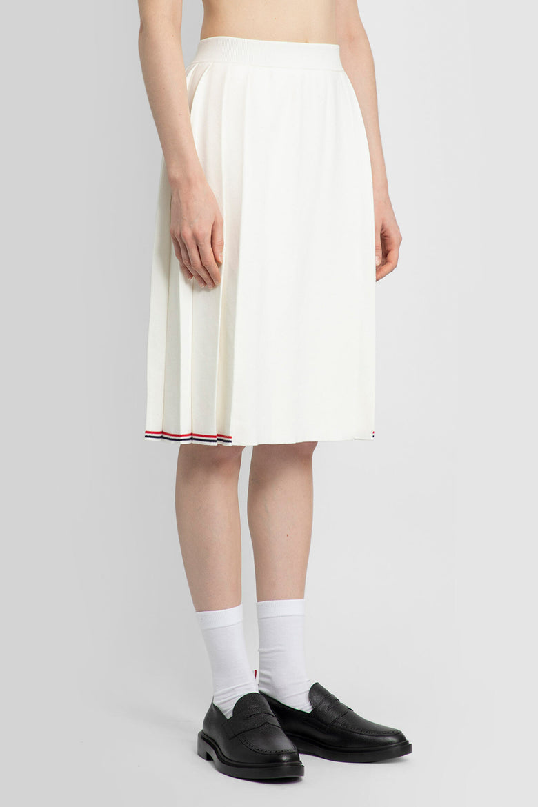 THOM BROWNE WOMAN WHITE SKIRTS