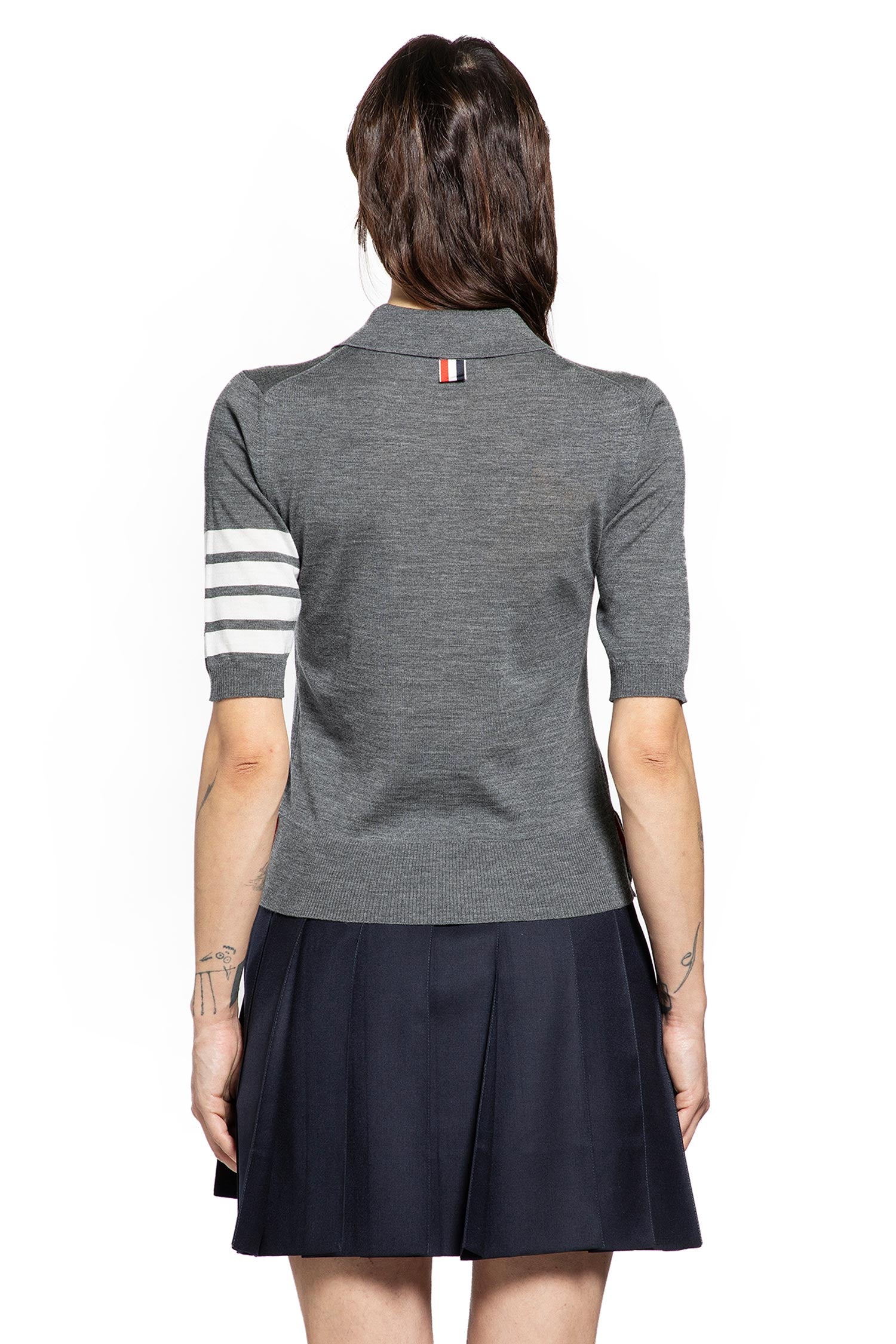 4-Par Polo in Merino Wool