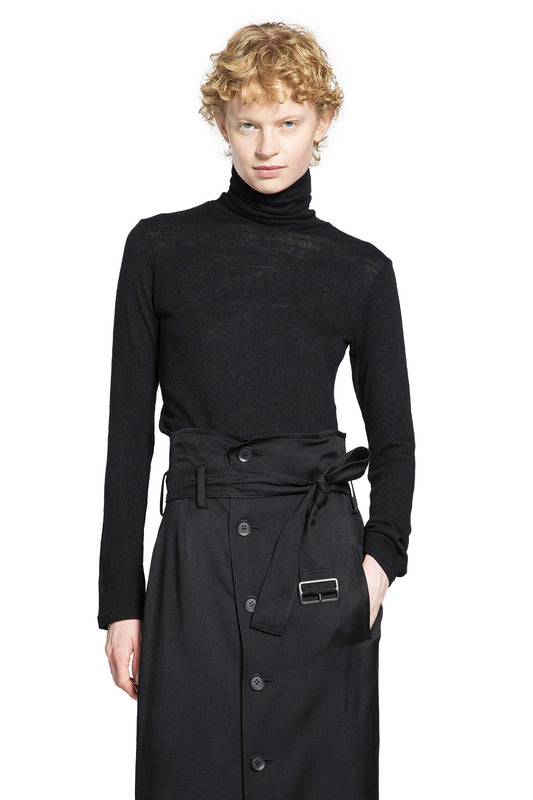 YOHJI YAMAMOTO WOMAN BLACK DRESSES