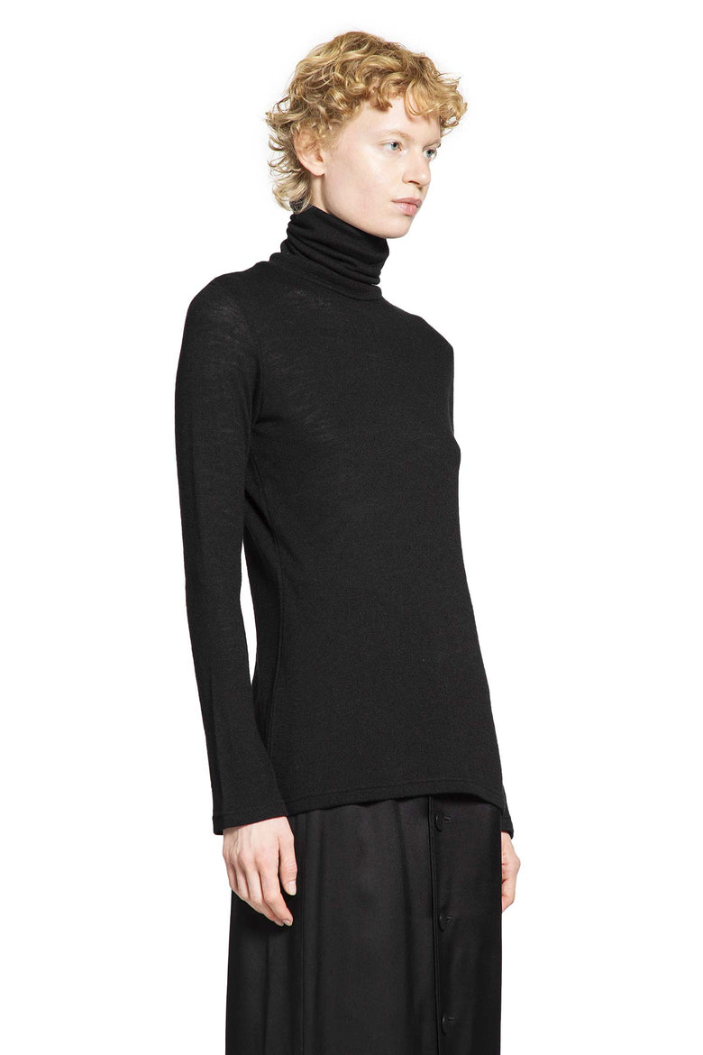 YOHJI YAMAMOTO WOMAN BLACK DRESSES