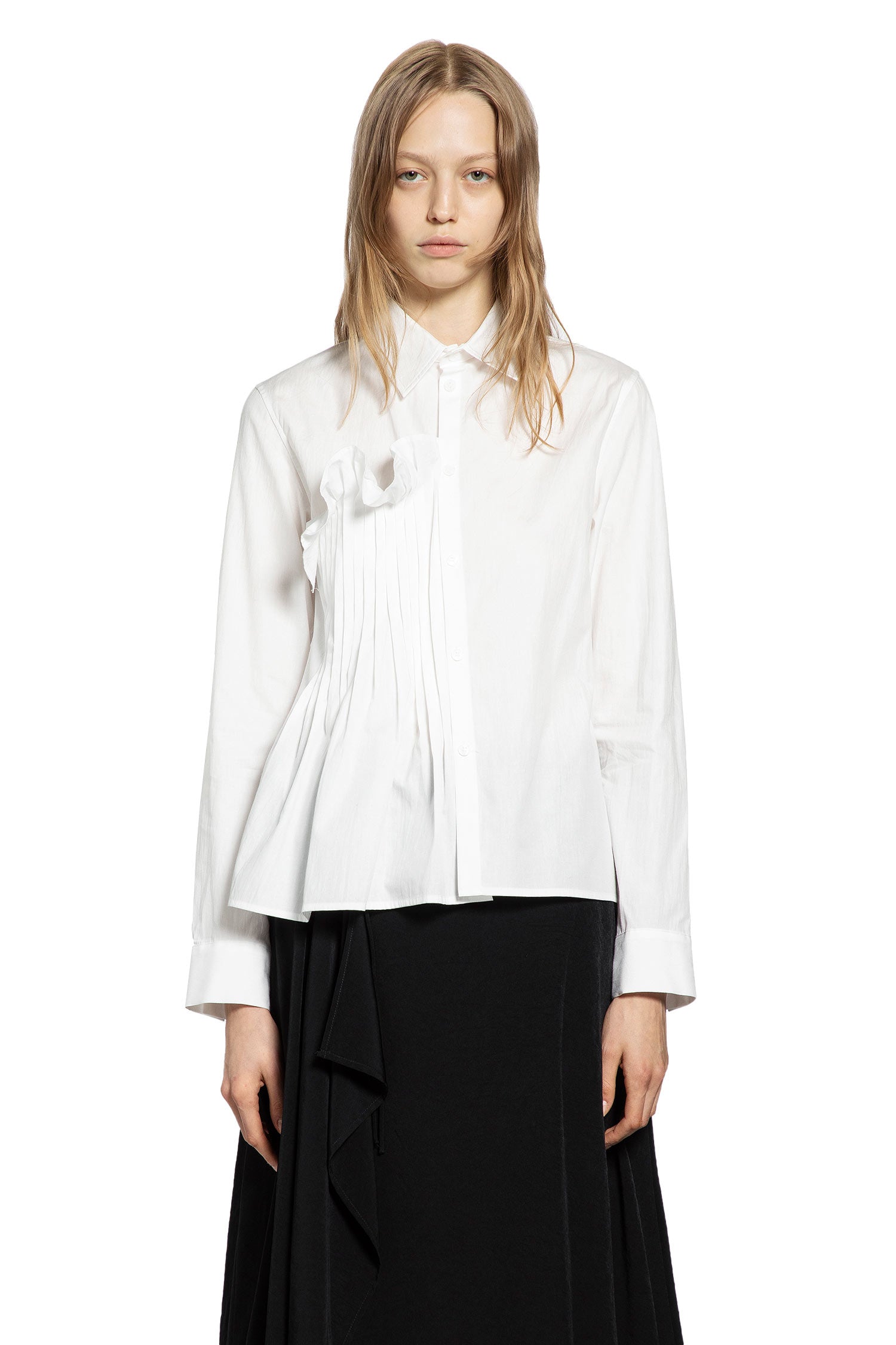 YOHJI YAMAMOTO WOMAN WHITE SHIRTS
