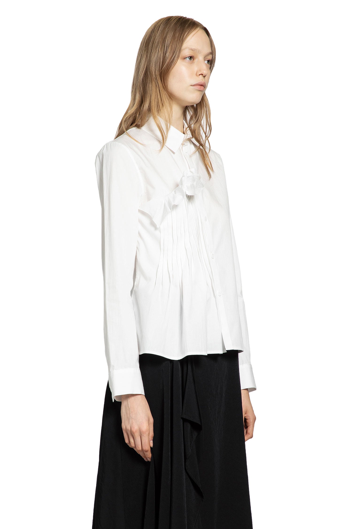 YOHJI YAMAMOTO WOMAN WHITE SHIRTS