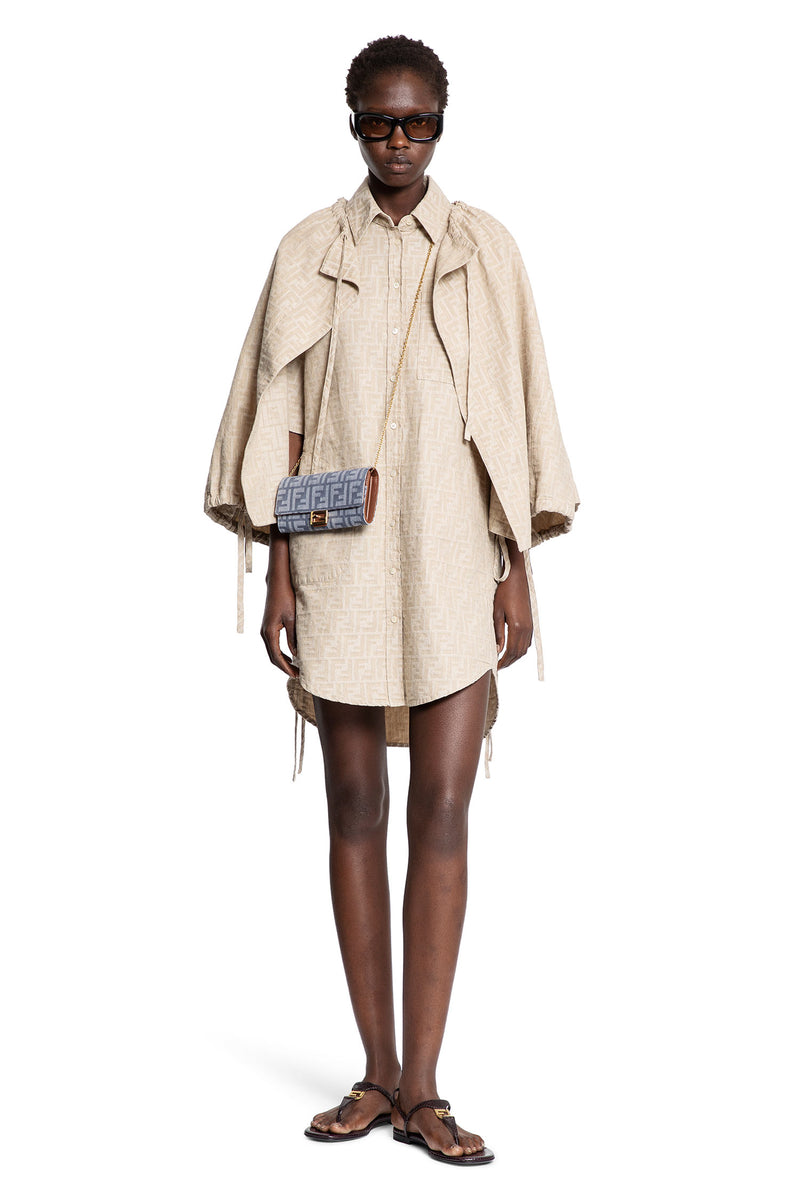 FF Chambray Denim Pocket Shirt Dress - Antonioli.eu