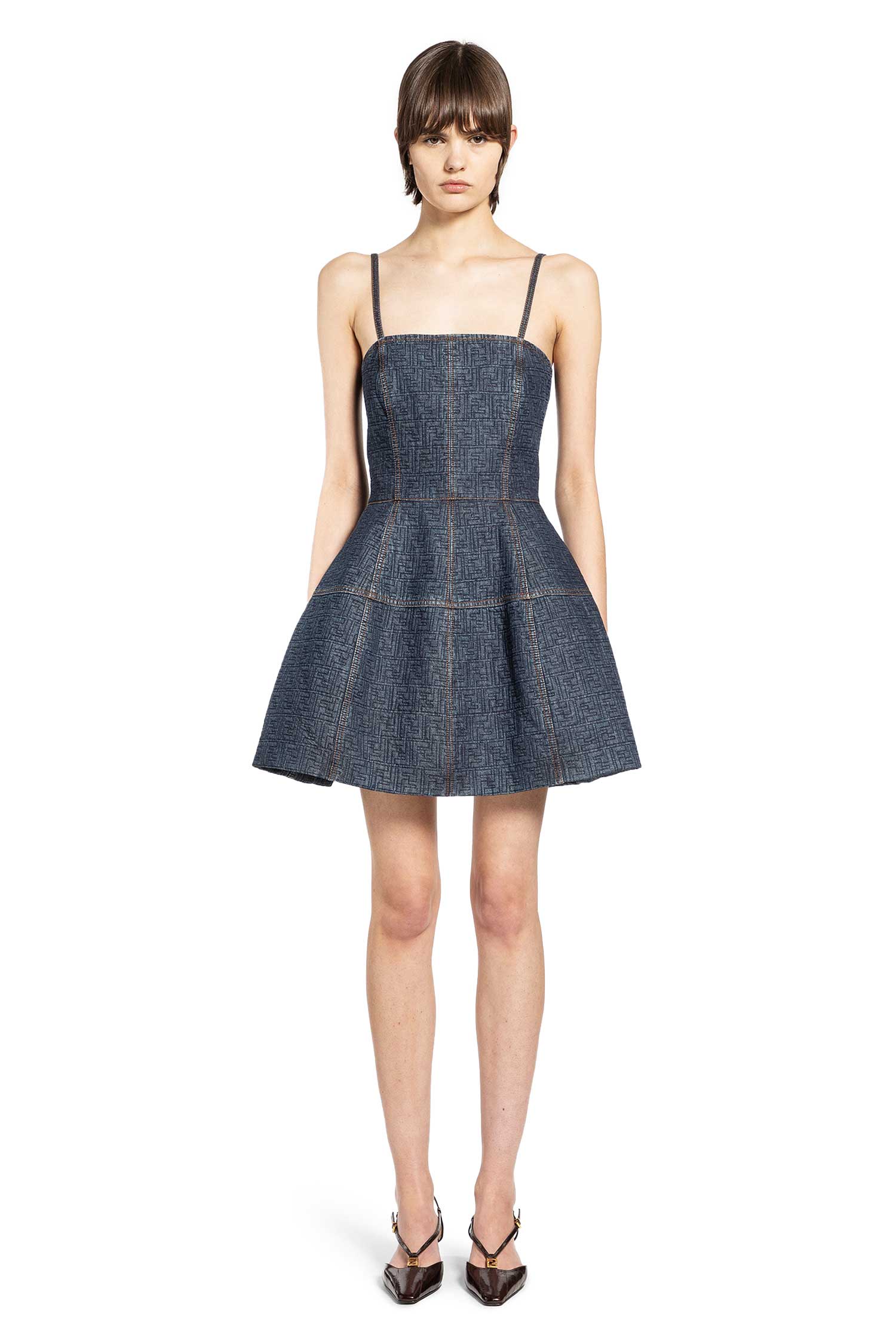 FF Denim Mini Dress –