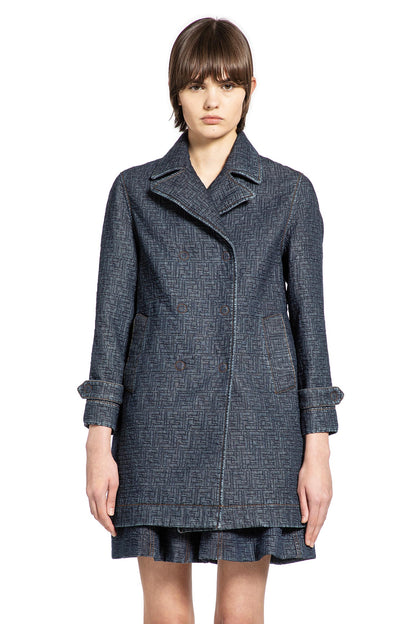 Quilted FF Denim Jacket