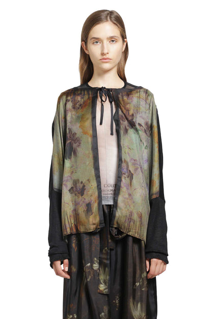 Wild Lily Silk Linen Cardigan