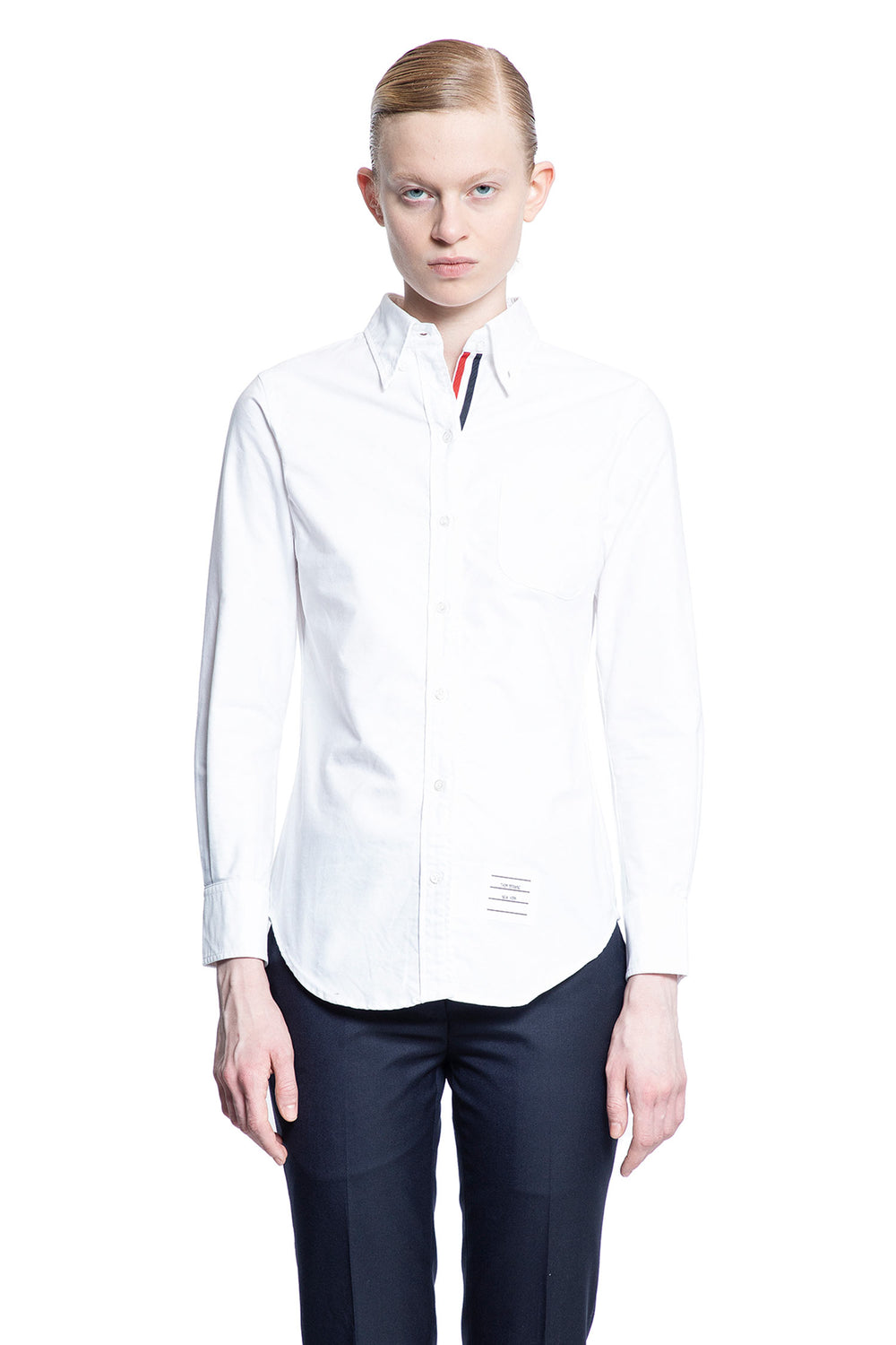 THOM BROWNE WOMAN WHITE SHIRTS