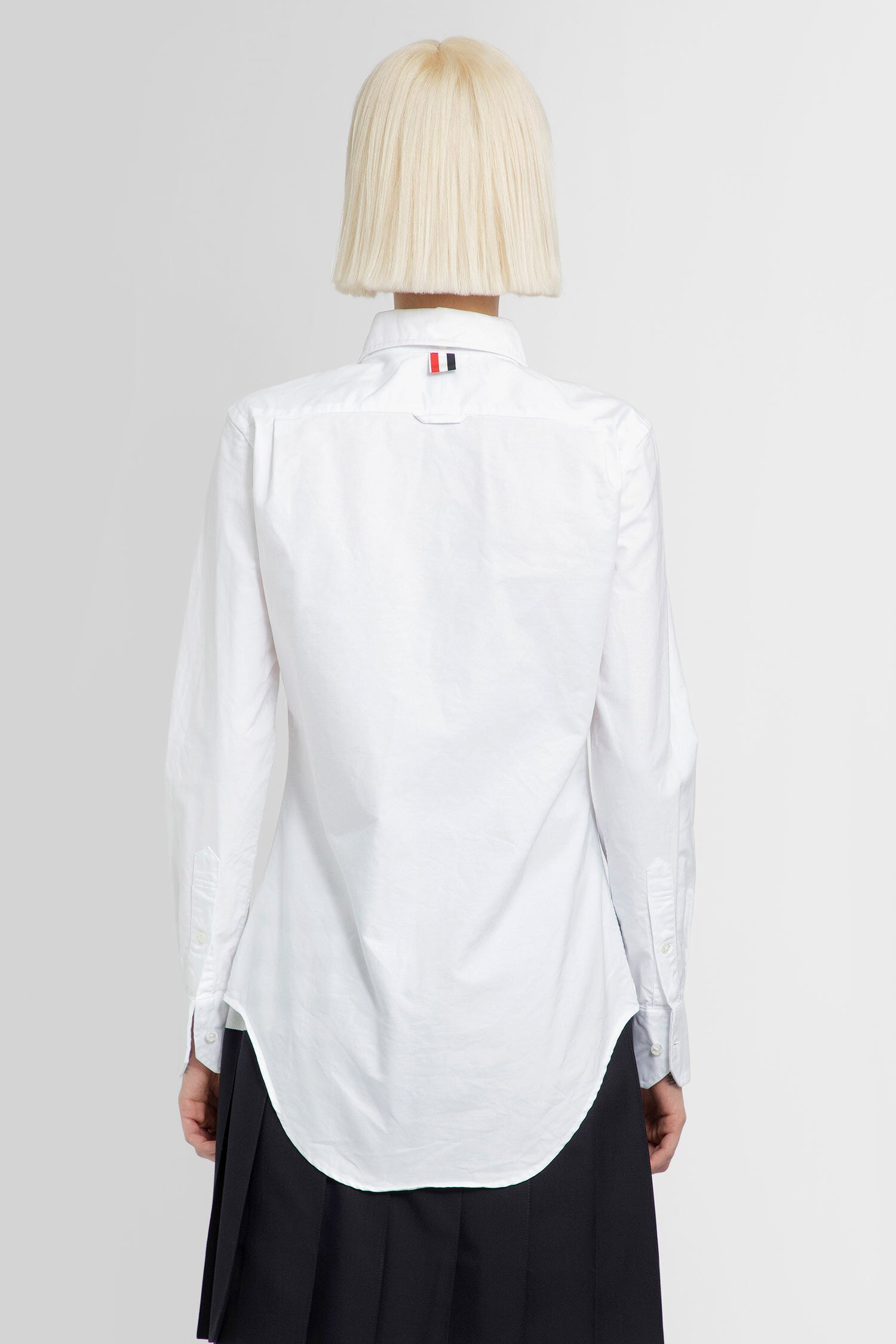 THOM BROWNE WOMAN WHITE SHIRTS