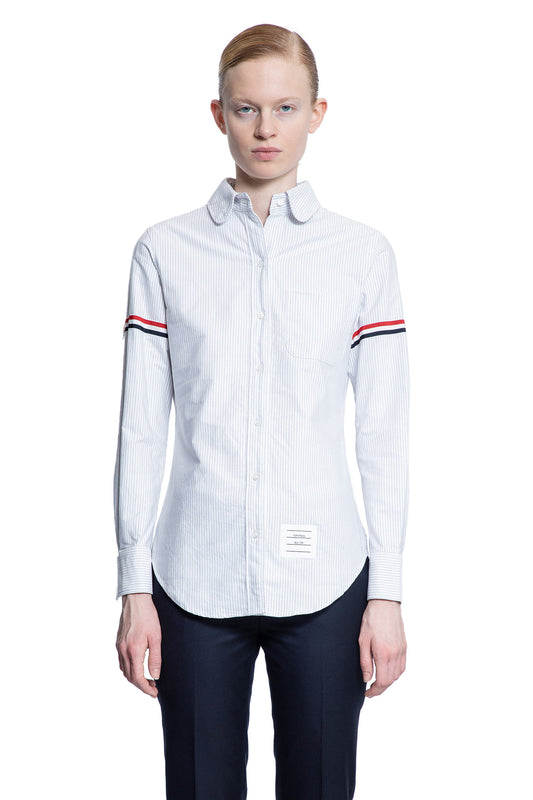 THOM BROWNE WOMAN GREY SHIRTS