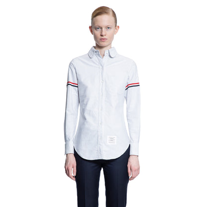 THOM BROWNE WOMAN GREY SHIRTS