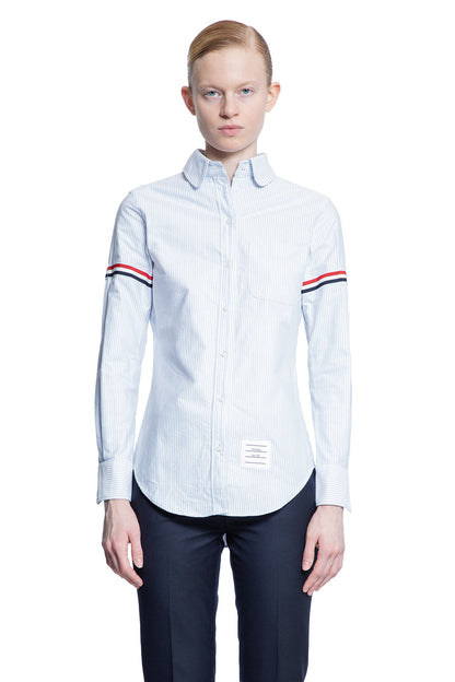 THOM BROWNE WOMAN BLUE SHIRTS