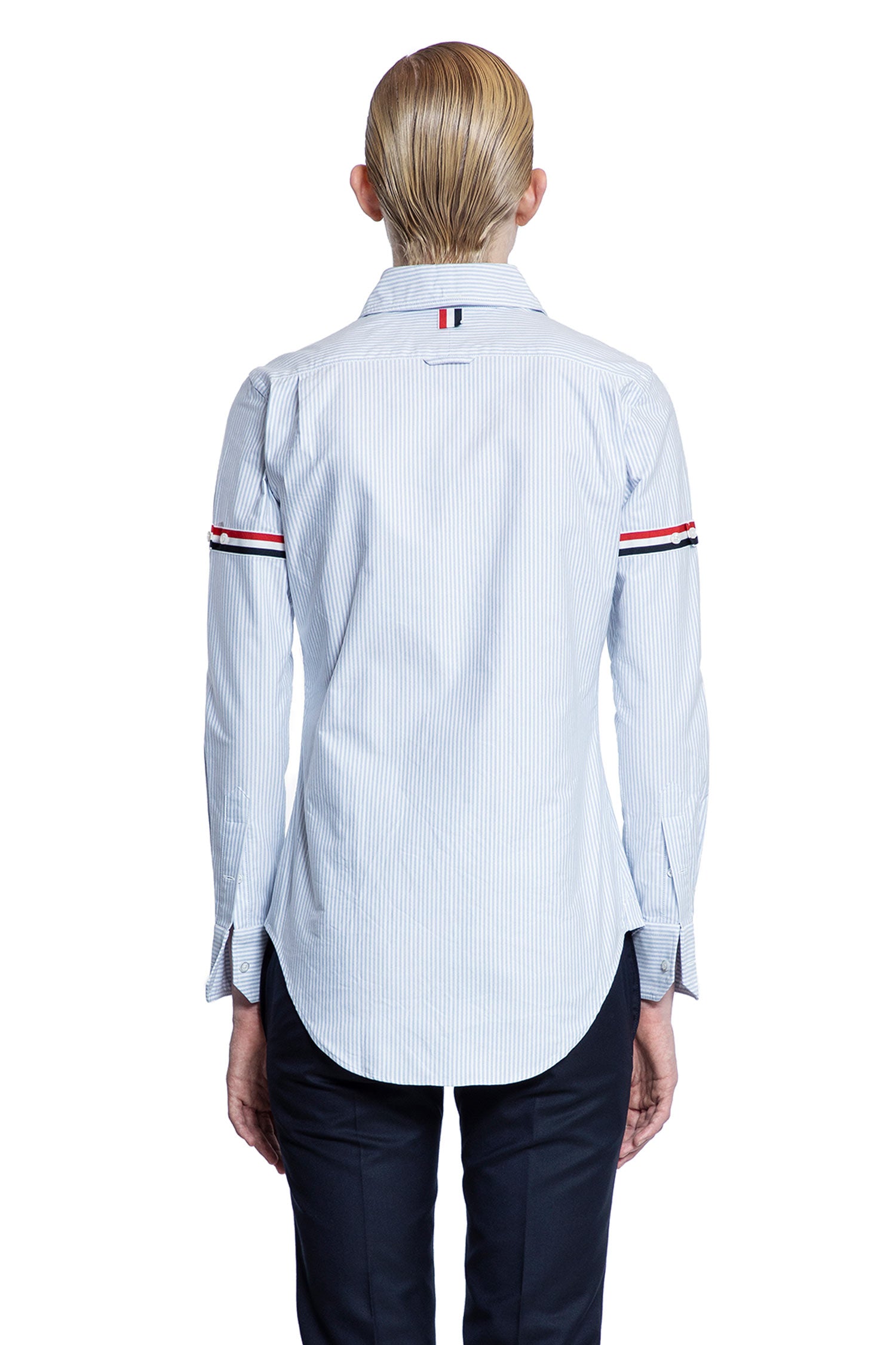 THOM BROWNE WOMAN BLUE SHIRTS