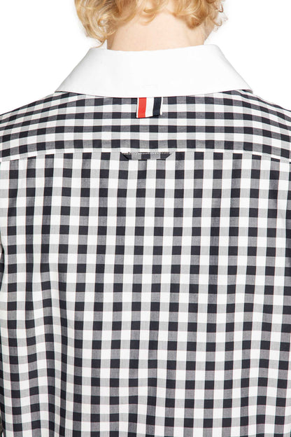THOM BROWNE WOMAN BLACK&WHITE SHIRTS