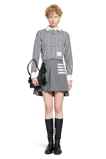 THOM BROWNE WOMAN BLACK&WHITE SHIRTS