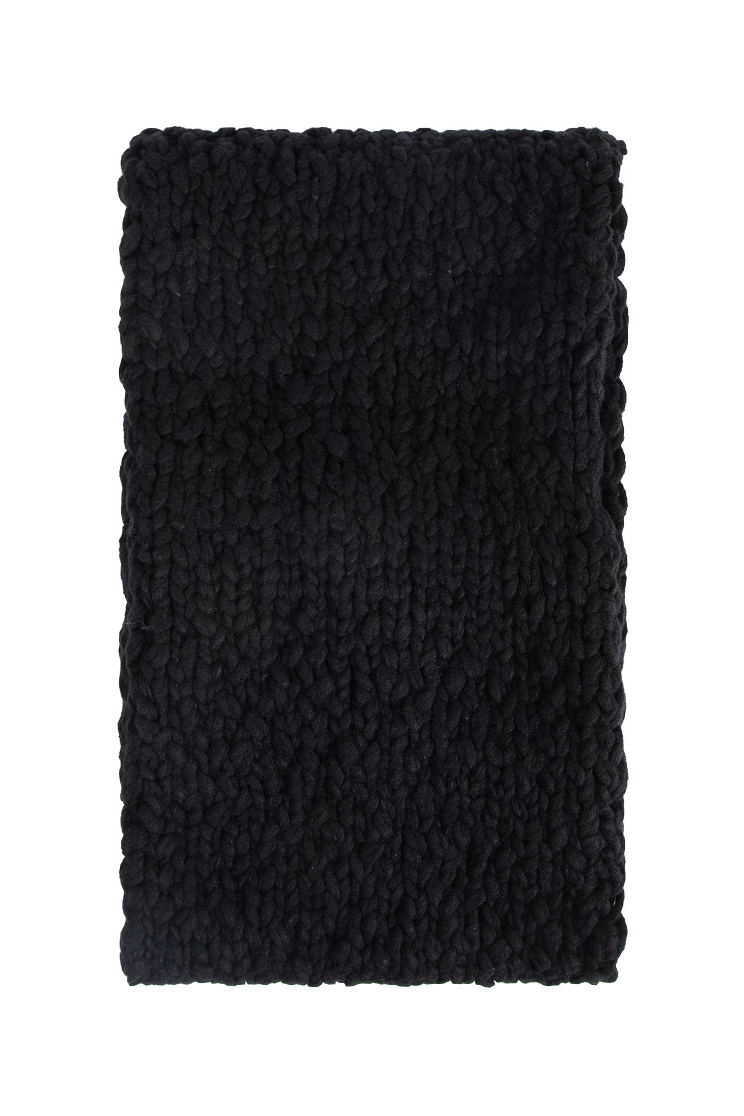Hand-Woven Slabs/W Knit Snood