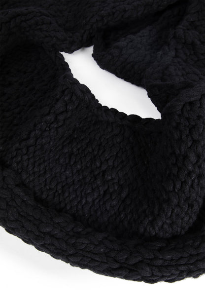 Hand-Woven Slabs/W Knit Snood