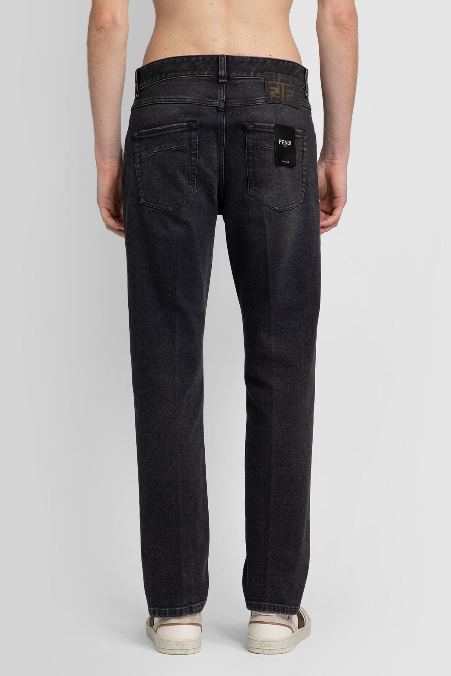 FENDI MAN BLACK JEANS