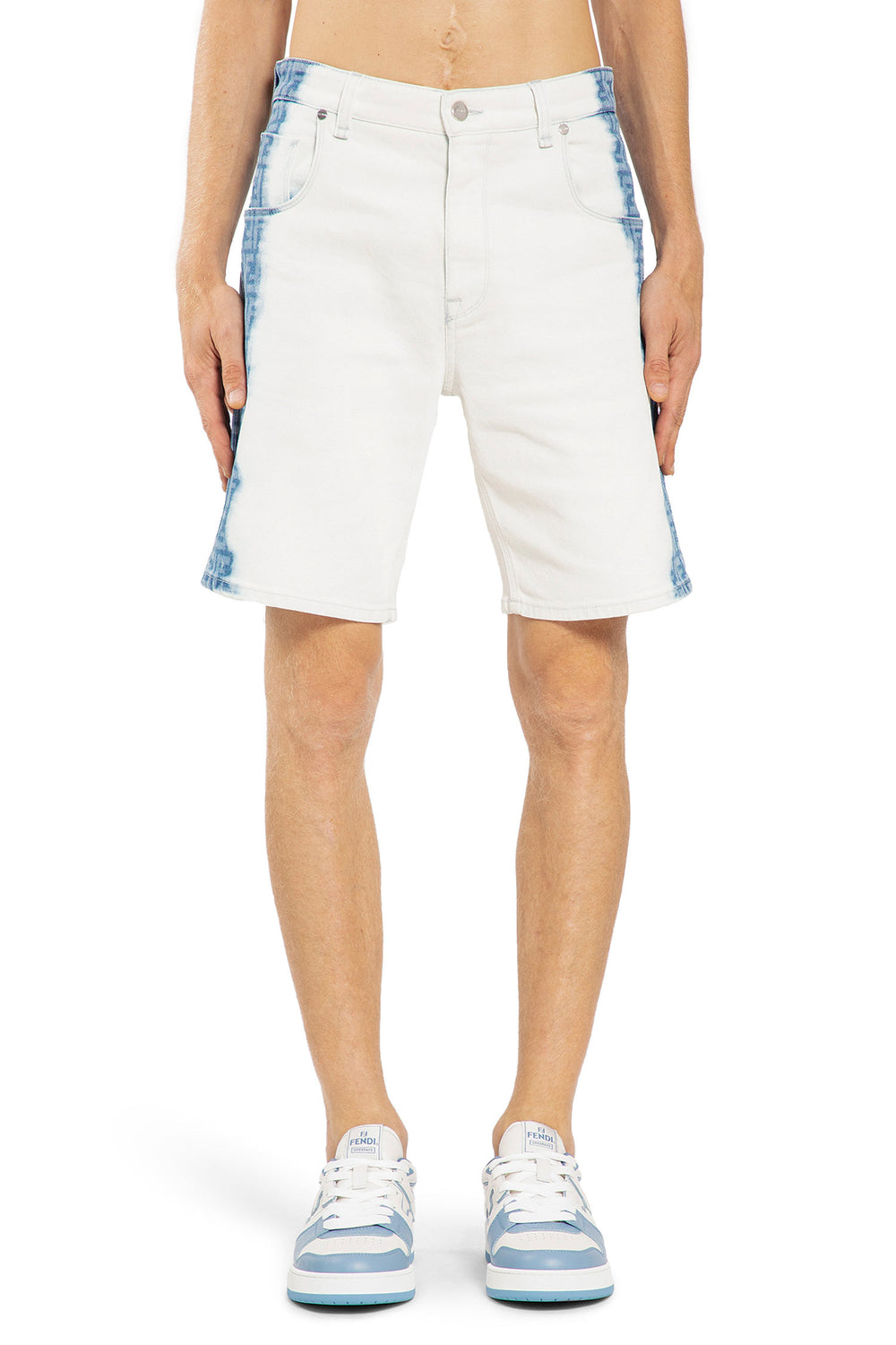 FENDI MAN MULTICOLOR SHORTS & SKIRTS