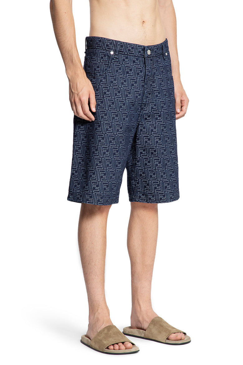FF Jacquard Denim 5 Pocket Shorts