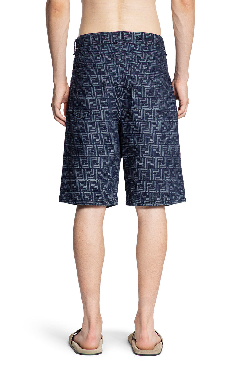 FF Jacquard Denim 5 Pocket Shorts - Antonioli.eu