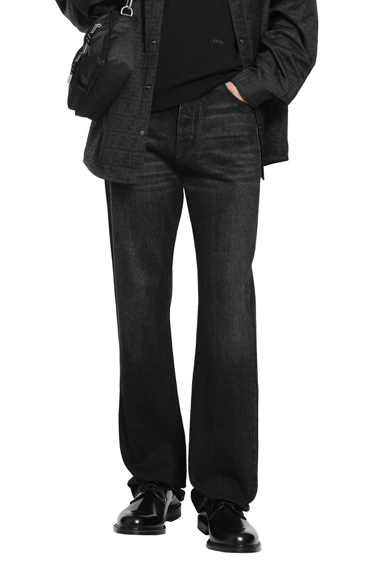 FENDI Long Jeans man