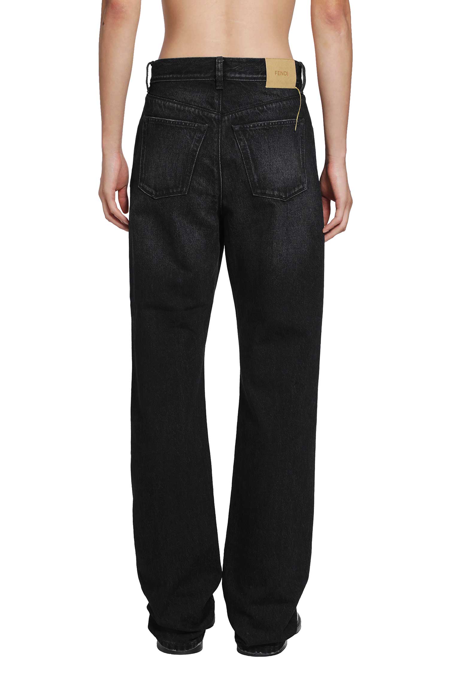 FENDI Long Jeans man