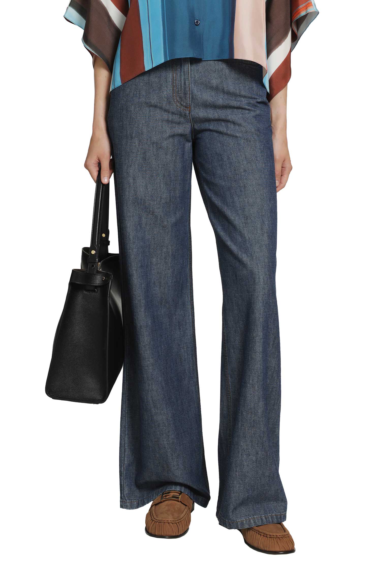 Chambray Pants