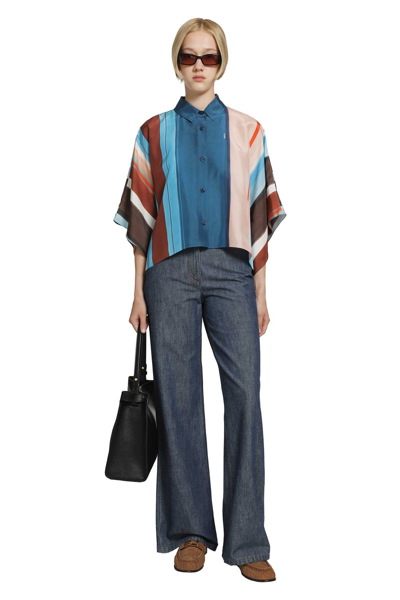 FENDI Chambray Pants woman