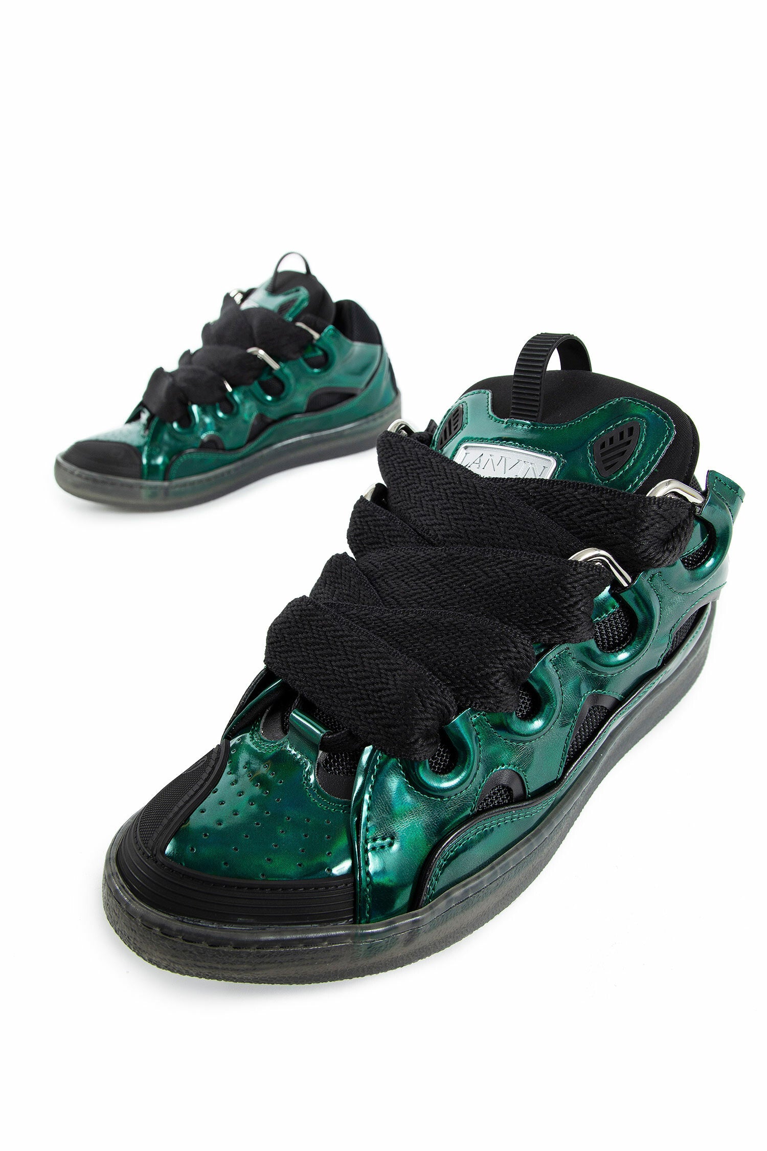 LANVIN MAN GREEN SNEAKERS