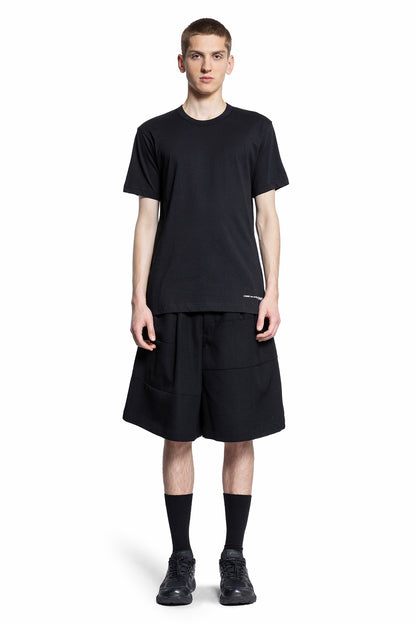 COMME DES GARCONS SHIRT MAN BLACK T-SHIRTS & TANK TOPS