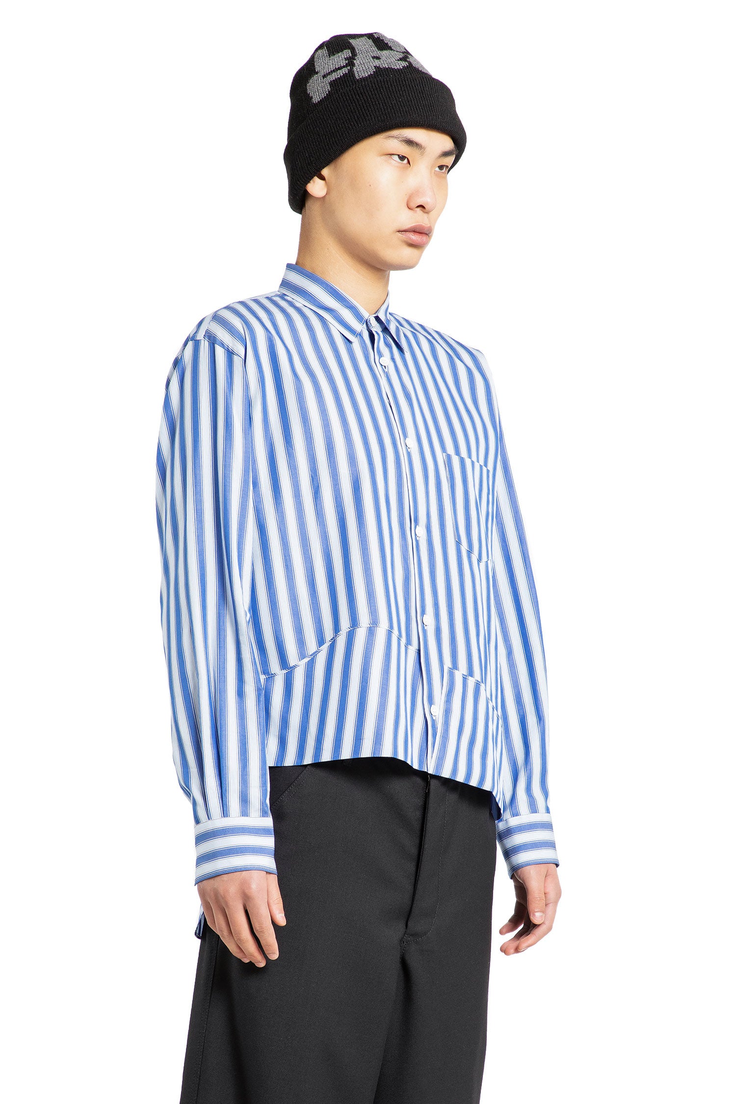 COMME DES GARCONS SHIRT MAN BLUE SHIRTS