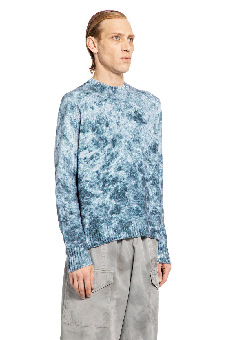 ACNE STUDIOS MAN BLUE KNITWEAR