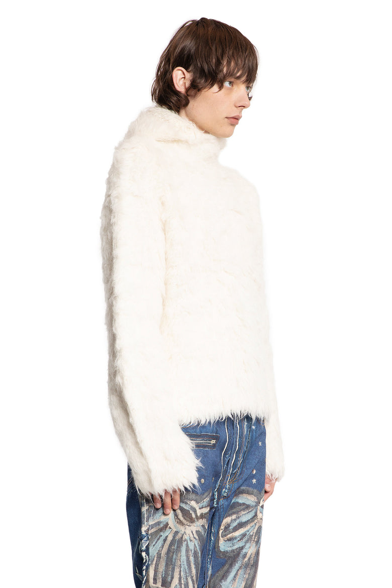 ACNE STUDIOS MAN WHITE KNITWEAR