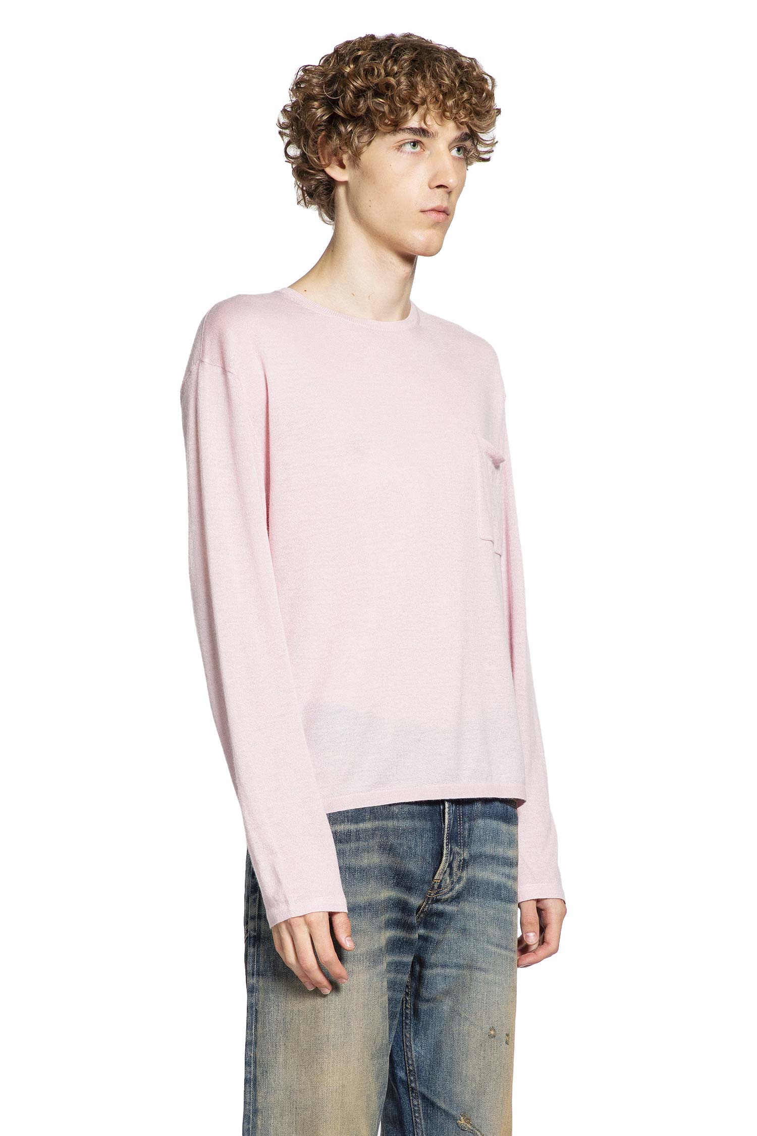 ACNE STUDIOS MAN PINK KNITWEAR