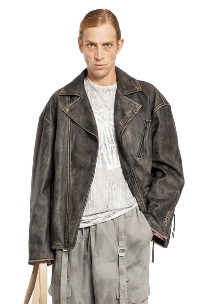 Antonioli ACNE STUDIOS MAN BLACK JACKETS