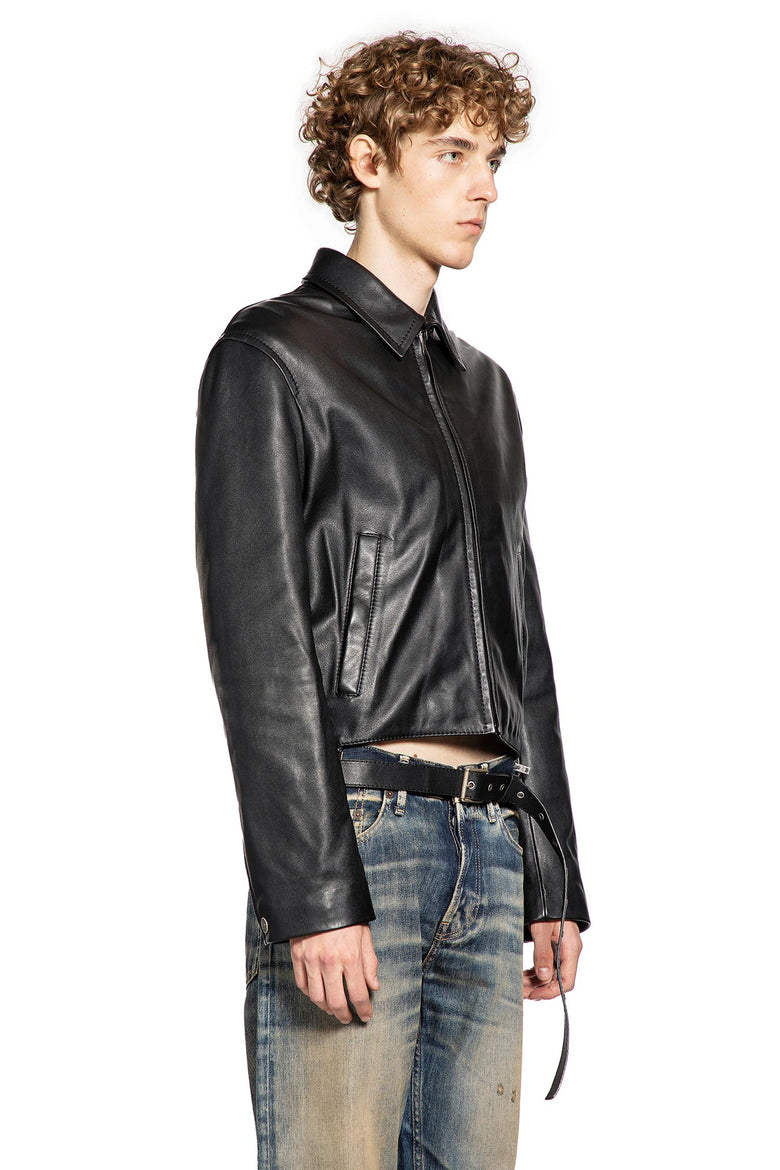 Leather Outerwear Jacket