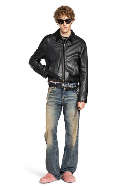 Leather Outerwear Jacket